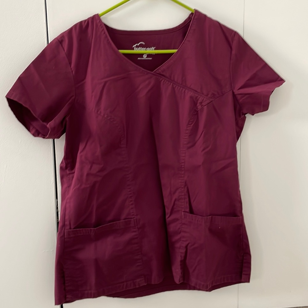Butter soft Scrub Top